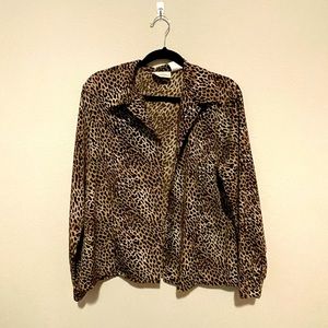 Vintage Print Black and Tan